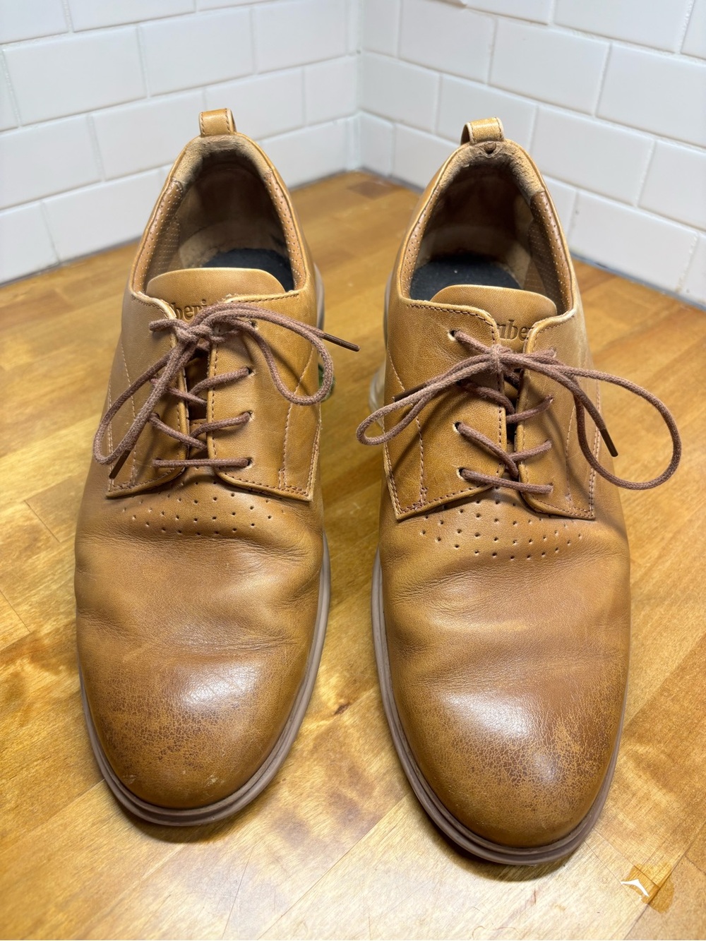 Amberjack The Original Leather Dress Shoes Mens Size 10